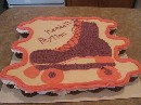 2010 10 24 - Roller Skate Cupcake Cake