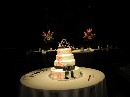 2011 04 09 - Black Ribbon Wedding Cake