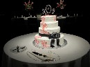 2011 04 09 - Black Ribbon Wedding Cake