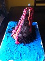 2011 09 23 - Volcano Cake