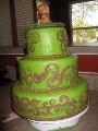 2010 09 25 - Owl Wedding Cake