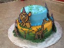 2011 10 08 - Ocelot Birthday Cake