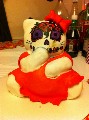 2011 10 15 - Dia de los Muertos Hello Kitty Cake